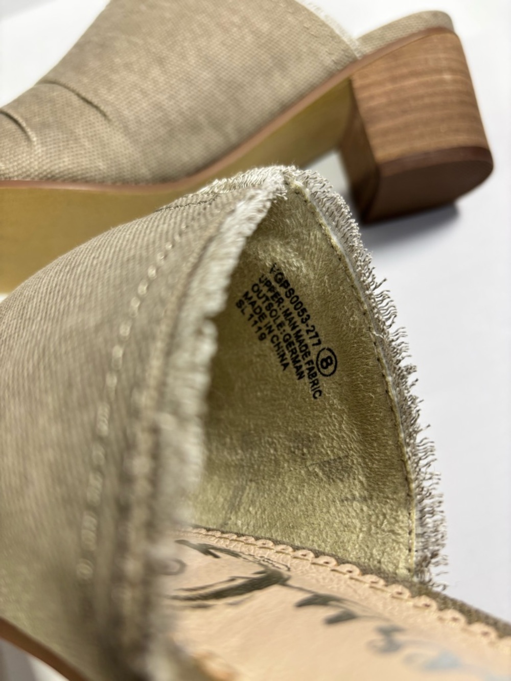 ✨Very G Bianca Taupe Mules Size 8 - Picture 7 of 11